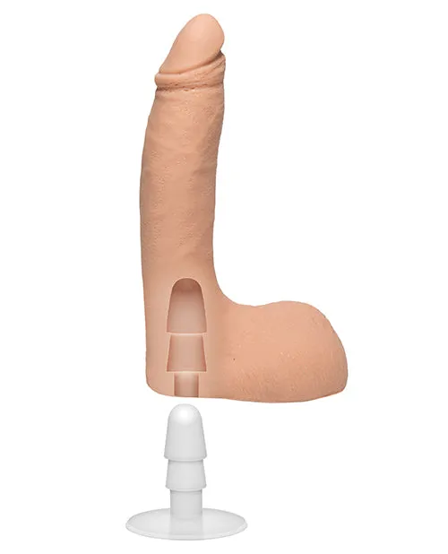 Signature Cocks Ultraskyn 85 Cock Wremovable Vaculock Suction Cup Randy Doc Johnson Dildos