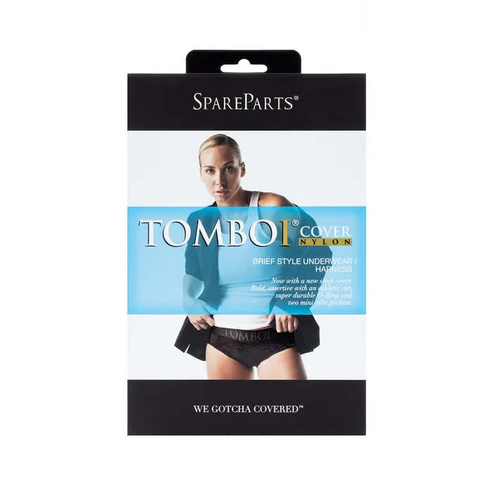SpareParts Tomboi Cover Brief Nyl Red M SpareParts HardWear Vibrators