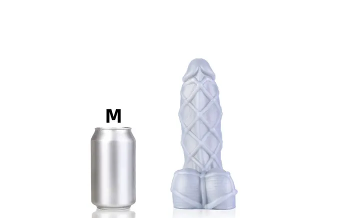 Sport Fucker Fetishique Liquid Silicone Dildo Medium 20cm Silver Sport Fucker Anal