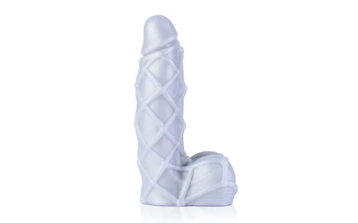 Sport Fucker Fetishique Liquid Silicone Dildo Medium 20cm Silver Sport Fucker Anal