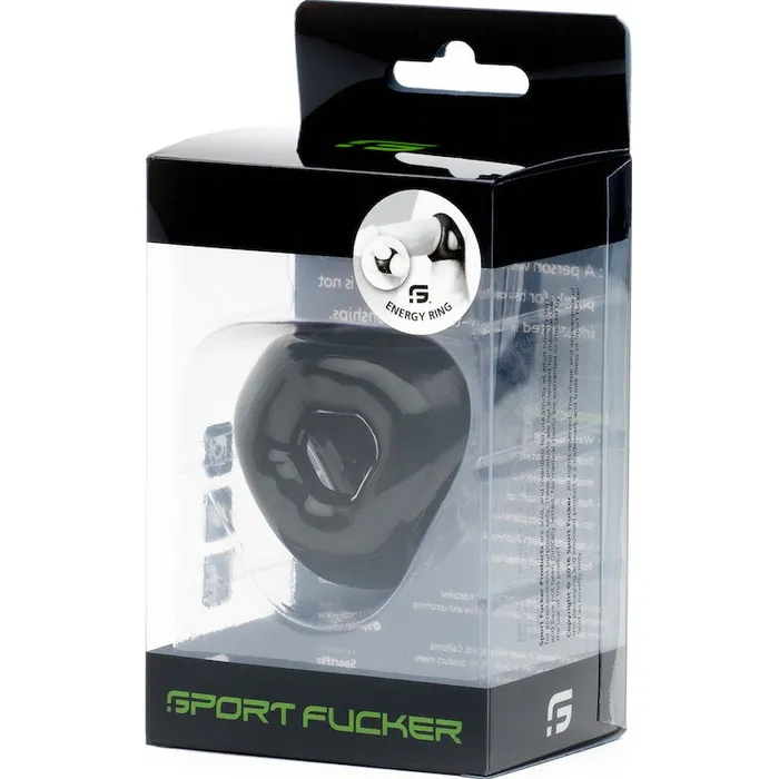 Sport Fucker Sport Fucker Energy Ring Cockring RedClearBlack Anal