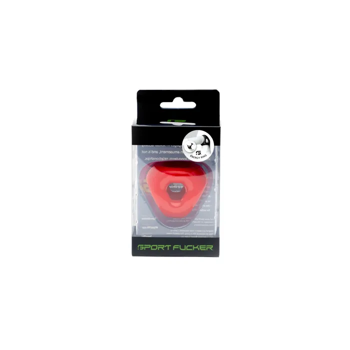 Sport Fucker Sport Fucker Energy Ring Cockring RedClearBlack Anal