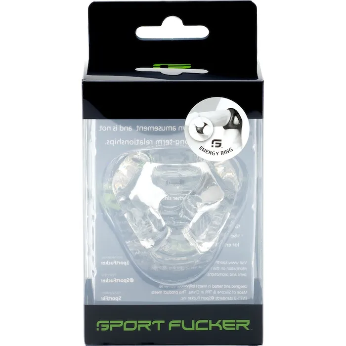 Sport Fucker Sport Fucker Energy Ring Cockring RedClearBlack Anal