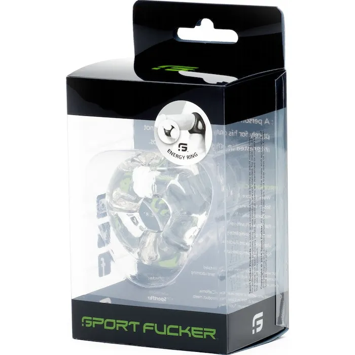 Sport Fucker Sport Fucker Energy Ring Cockring RedClearBlack Anal