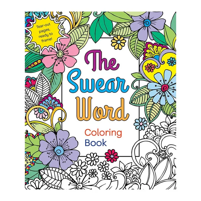 St Martins Griffin Vibrators Swear Word Coloring Book