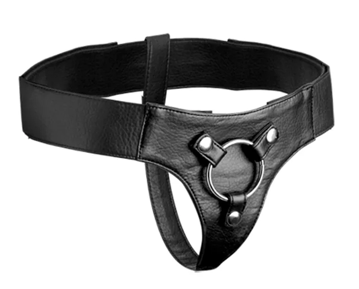 Strap U Female Sex Toys Domina Wide Band Strap On Harness Black Strap U