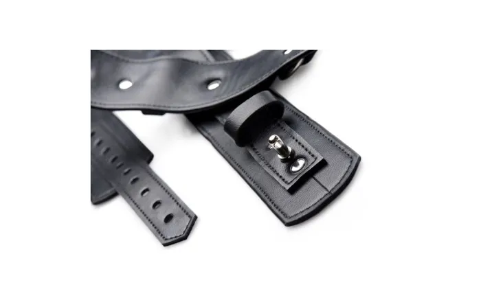 Strict Restraints Strict Frog Tie Leather Restraint Set Black
