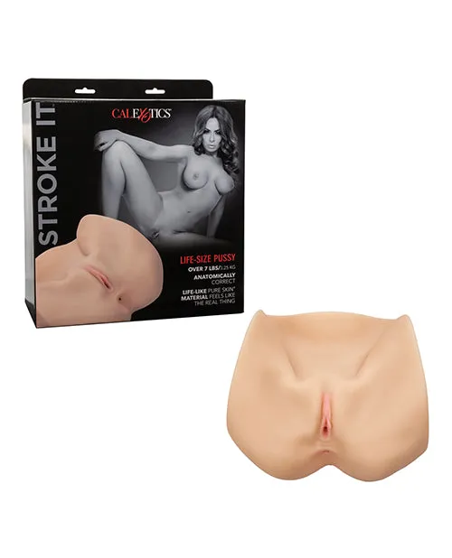 Stroke It Life Size Pussy California Exotic Novelties Male Sex Toys