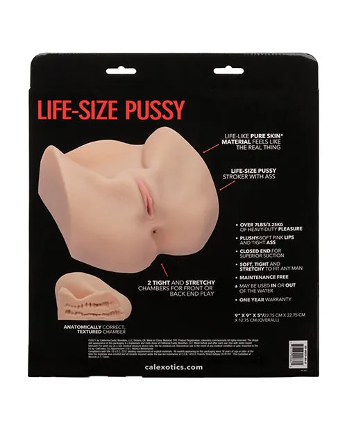 Stroke It Life Size Pussy California Exotic Novelties Male Sex Toys