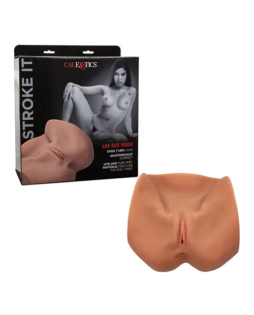 Stroke It Life Size Pussy California Exotic Novelties Male Sex Toys