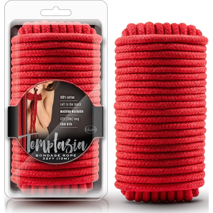 Temptasia Bondage Rope 10m Black Temptasia Anal