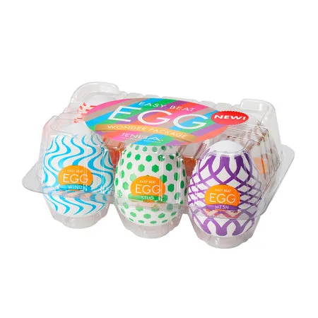 TENGA USA Inc Male Sex Toys Tenga Egg Variety Pack Wonder 6 pcs