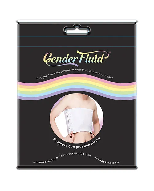 Thank Me Now INC Anal Gender Fluid Strapless Chest Compression Binder 