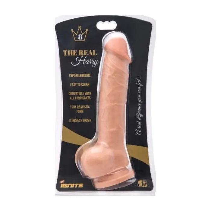 The Real Harry 8in Dildo Vanilla Si Novelties Dildos
