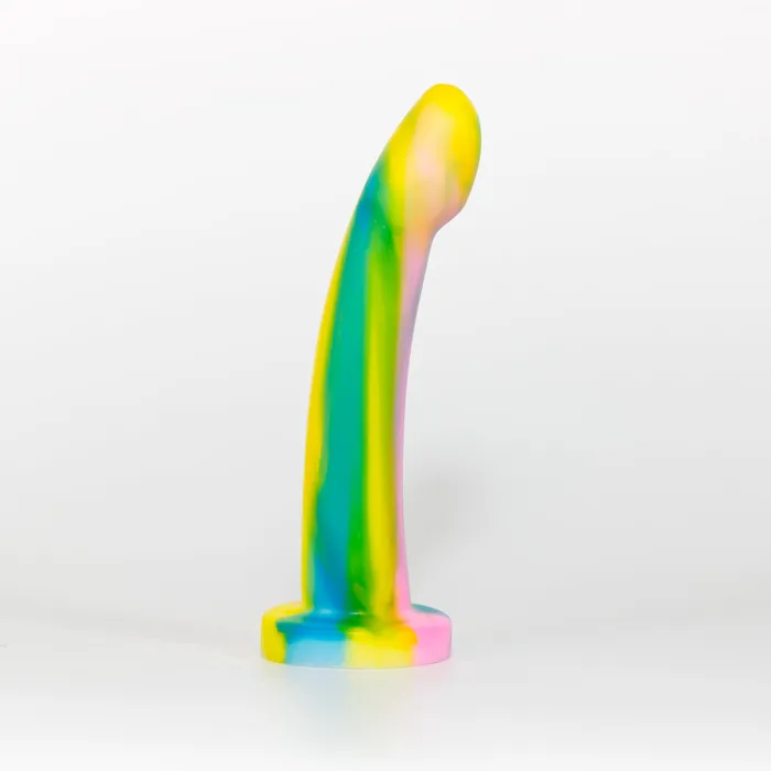 ThemFriends Vibrators Sidekick XS Pan Pride Watercolor Style Firm Ready to Ship