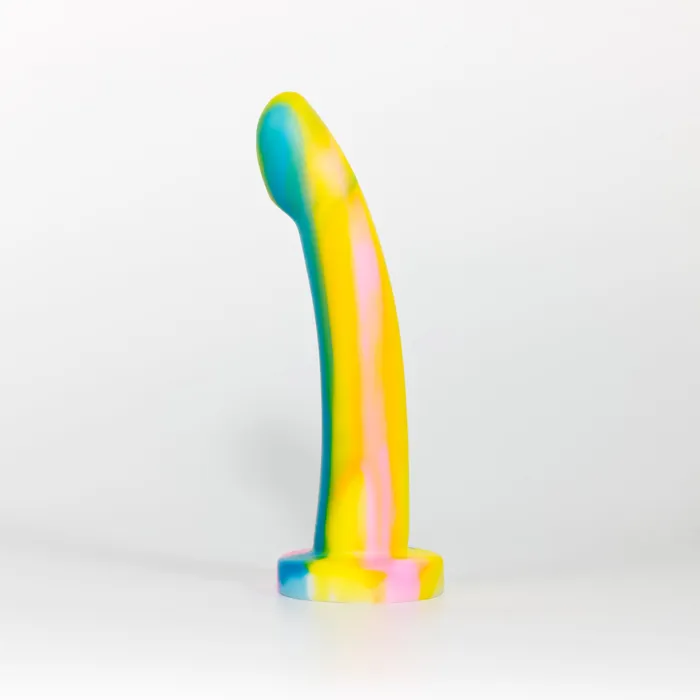 ThemFriends Vibrators Sidekick XS Pan Pride Watercolor Style Firm Ready to Ship