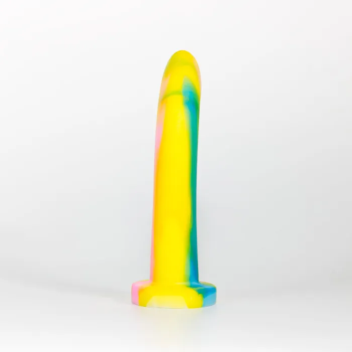 ThemFriends Vibrators Sidekick XS Pan Pride Watercolor Style Firm Ready to Ship