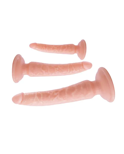 Trio Deluxe Dildo Training Kit Set of 3 Nasstoys Anal Trio Deluxe Dildo Training Kit Set of 3 Nasstoys Anal