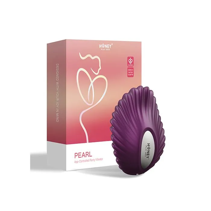 Uc Global Trade INChoney Play B Vibrators Pearl Appcontrolled Magnetic Panty Vibrator