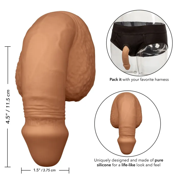 Up4Drea Male Sex Toys PACKER GEAR 5IN SILICONE PENIS TAN Up4Drea Male Sex Toys PACKER GEAR 5IN SILICONE PENIS TAN
