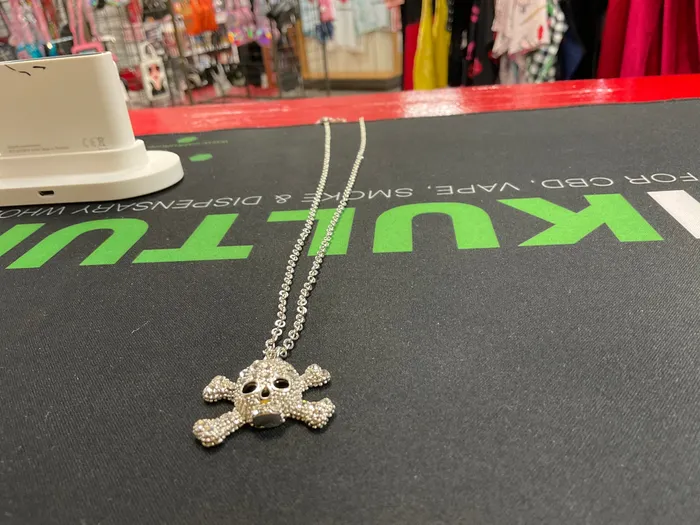 Up4Drea Vibrators Skull and crossbones necklace