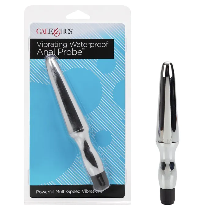 Vibrating Waterproof Anal Probe CalExotics Male Sex Toys