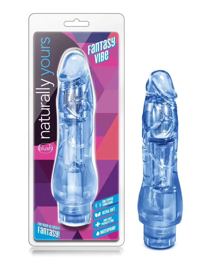 Vibrators Blush Naturally Yours Fantasy Vibe Blush Novelties