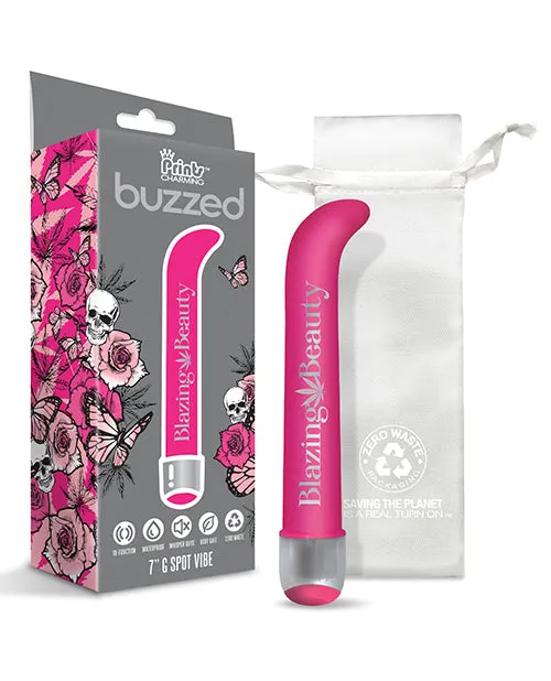 Vibrators Buzzed 7 Gspot Vibe Blazing Beauty Pink Global Novelties LLC