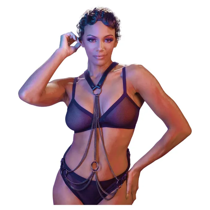 Vibrators CalExotics CalExotics Euphoria Multi Chain Harness