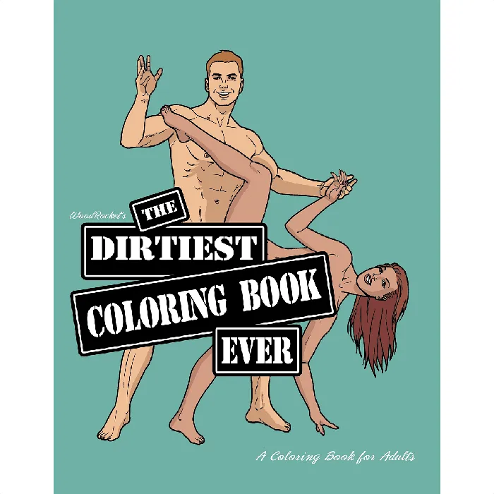 Vibrators Dirtiest Coloring Book Ever Wood Rocket