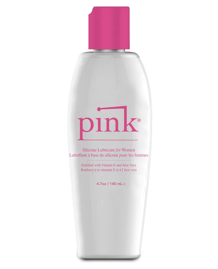 Vibrators Empowered Products Pink Silicone Lube 47 oz