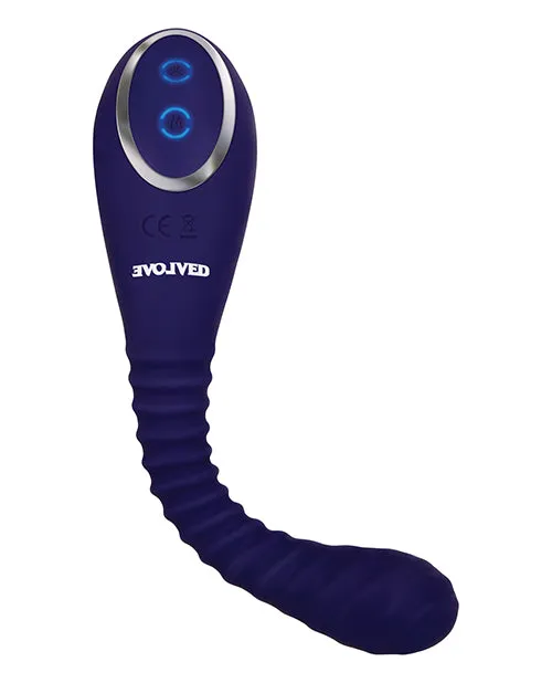 Vibrators Evolved Novelties INC Evolved Bendable Sucker Purple