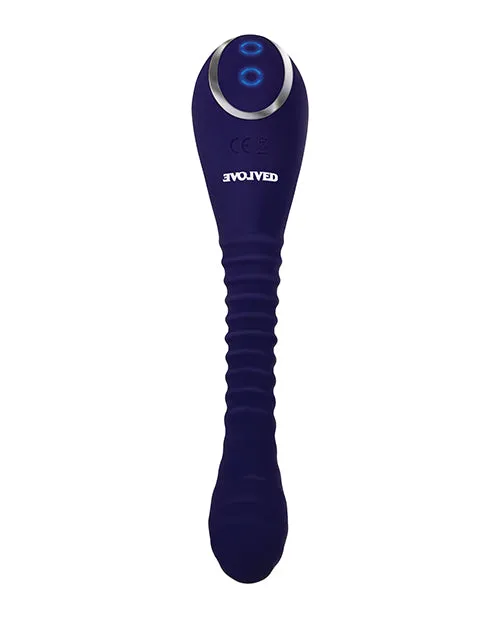 Vibrators Evolved Novelties INC Evolved Bendable Sucker Purple