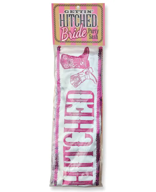Vibrators Gettin Hitched Bride Sash Little Genie Productions LLC