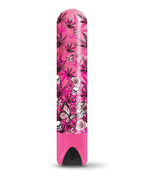 Vibrators Global Novelties LLC Buzzed 35 Rechargeable Bullet Blazing Beauty Pink