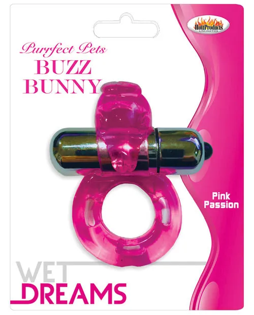 Vibrators Hott Products Wet Dreams Purrfect Pet Buzz Bunny