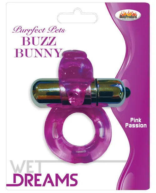 Vibrators Hott Products Wet Dreams Purrfect Pet Buzz Bunny