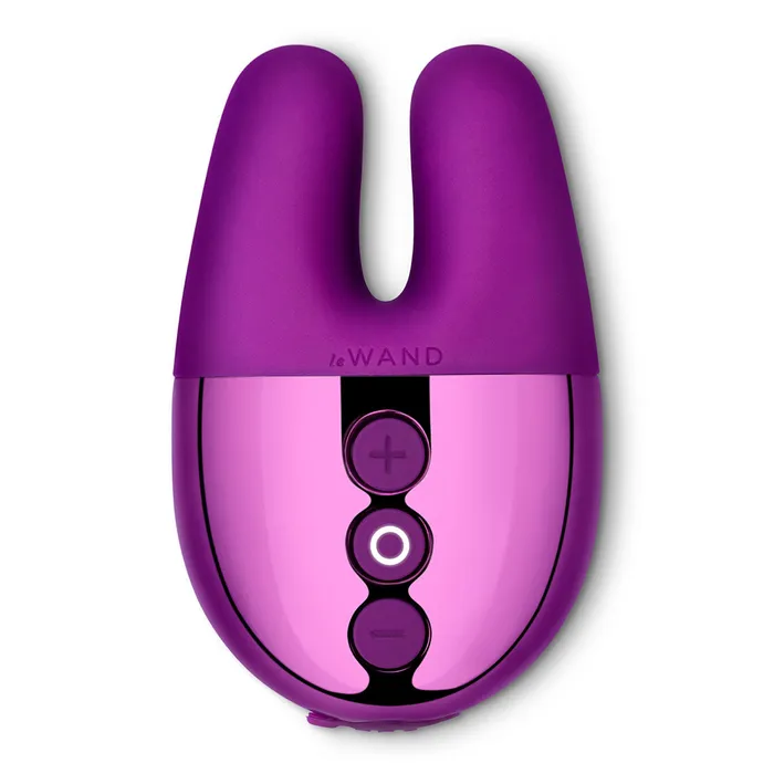 Vibrators Le Wand Le Wand Chrome Double Vibe Dark Cherry