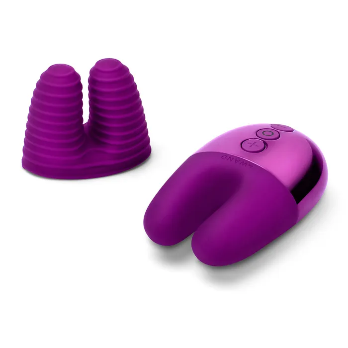 Vibrators Le Wand Le Wand Chrome Double Vibe Dark Cherry