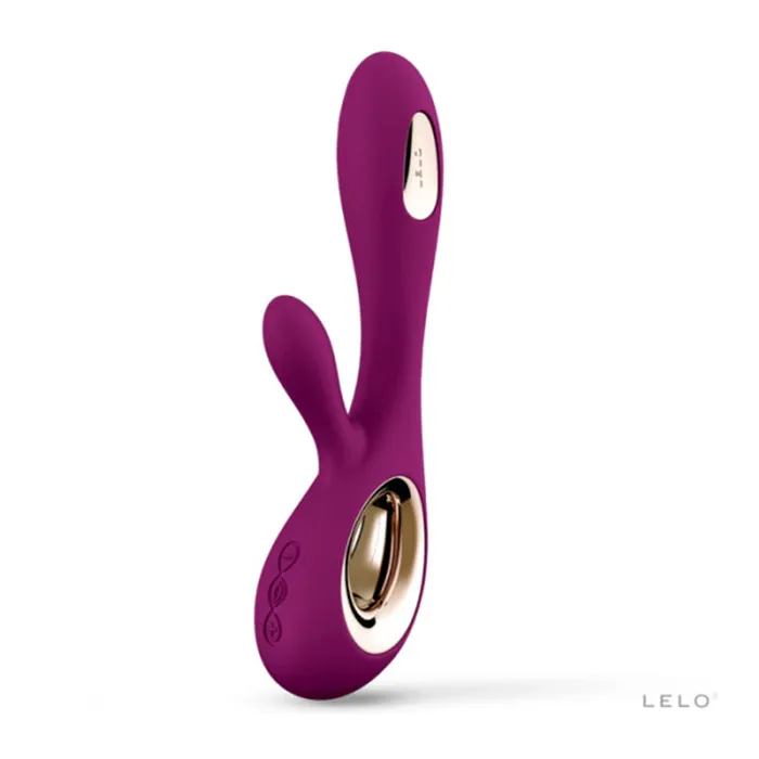 Vibrators Lelo LELO SORAYA WAVE Dual Vibrator Deep Rose