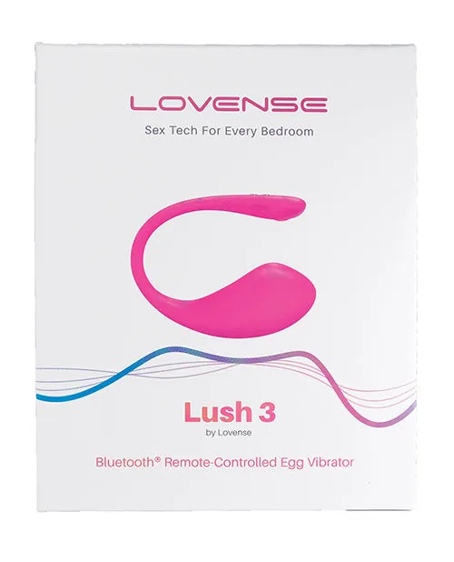 Vibrators Lovense Lush 30 Sound Activated Camming Vibrator Pink Hytto Pte Ltd