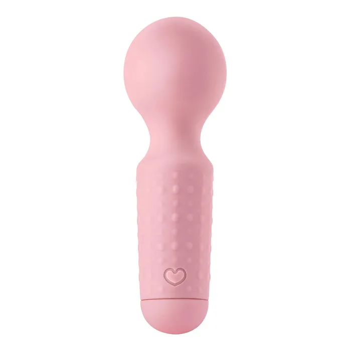 Vibrators Luv Inc Luv Inc Mini Wand Light Pink