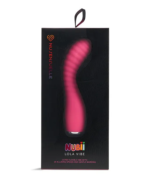 Vibrators Novel Creations Usa INC Nu Sensuelle Lola Nubii Flexible Warming Vibe Vibrators Novel Creations Usa INC Nu Sensuelle Lola Nubii Flexible Warming Vibe