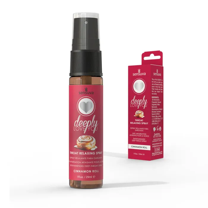 Vibrators Sensuva Sensuva Deeply Love You Throat Relaxing Spray