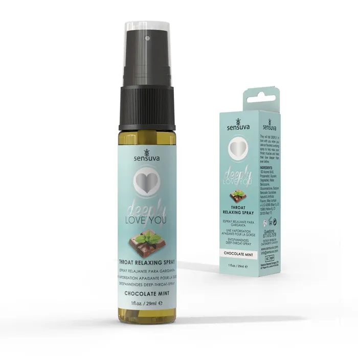 Vibrators Sensuva Sensuva Deeply Love You Throat Relaxing Spray