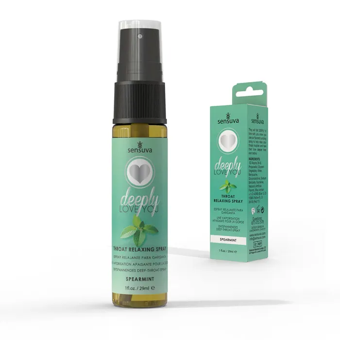 Vibrators Sensuva Sensuva Deeply Love You Throat Relaxing Spray