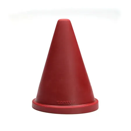 Vibrators Tantus Inc Tantus Cone Squat True Blood Red Box Packaging