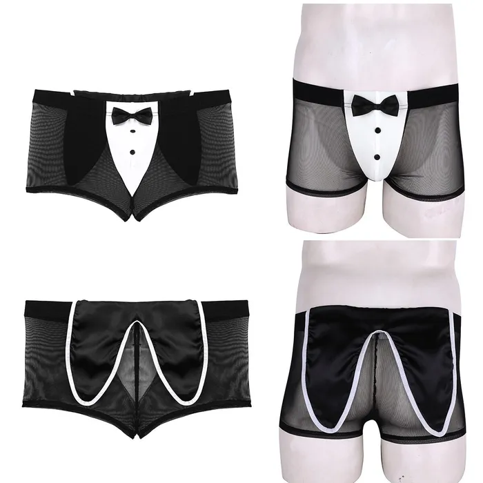 Vibrators Taras Teazers Tuxedo Boxer Briefs Underwear