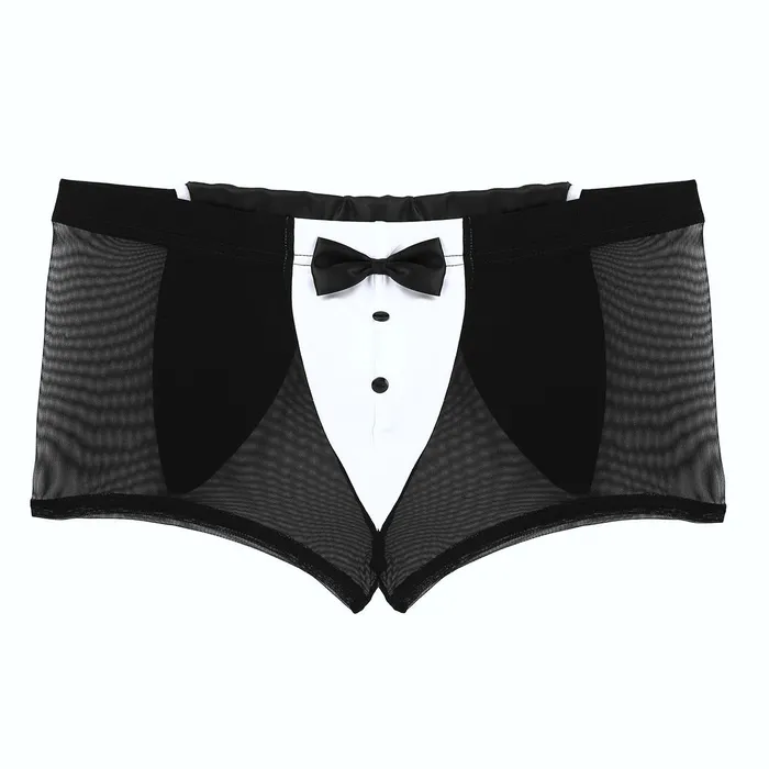Vibrators Taras Teazers Tuxedo Boxer Briefs Underwear