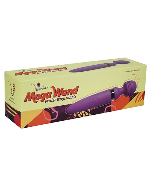 Voodoo Deluxe Mega Wand 28x Purple Thank Me Now Vibrators